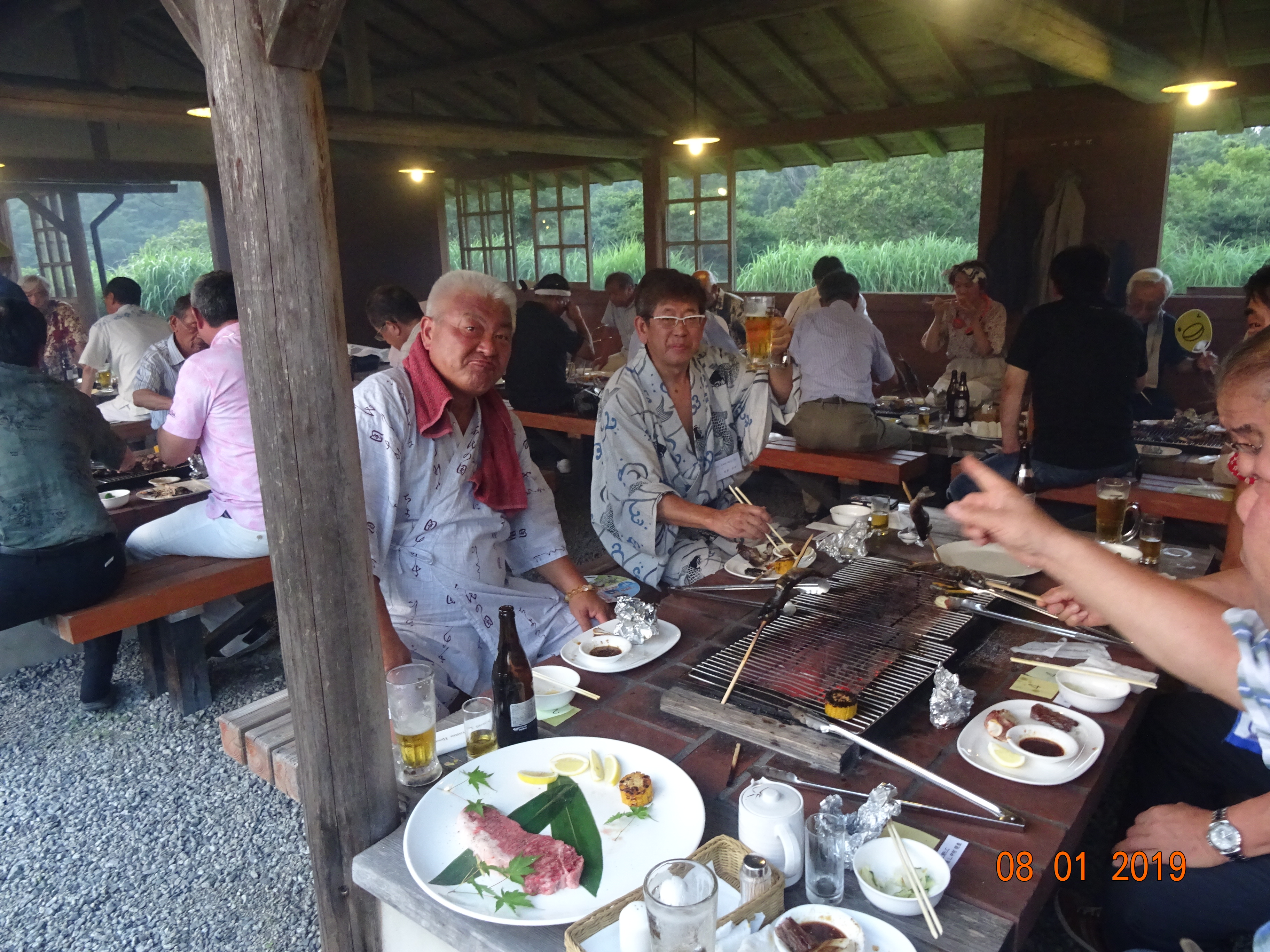 8月第1例会（第1333回）納涼例会　2019年8月1日（木）於）メナード青山リゾート