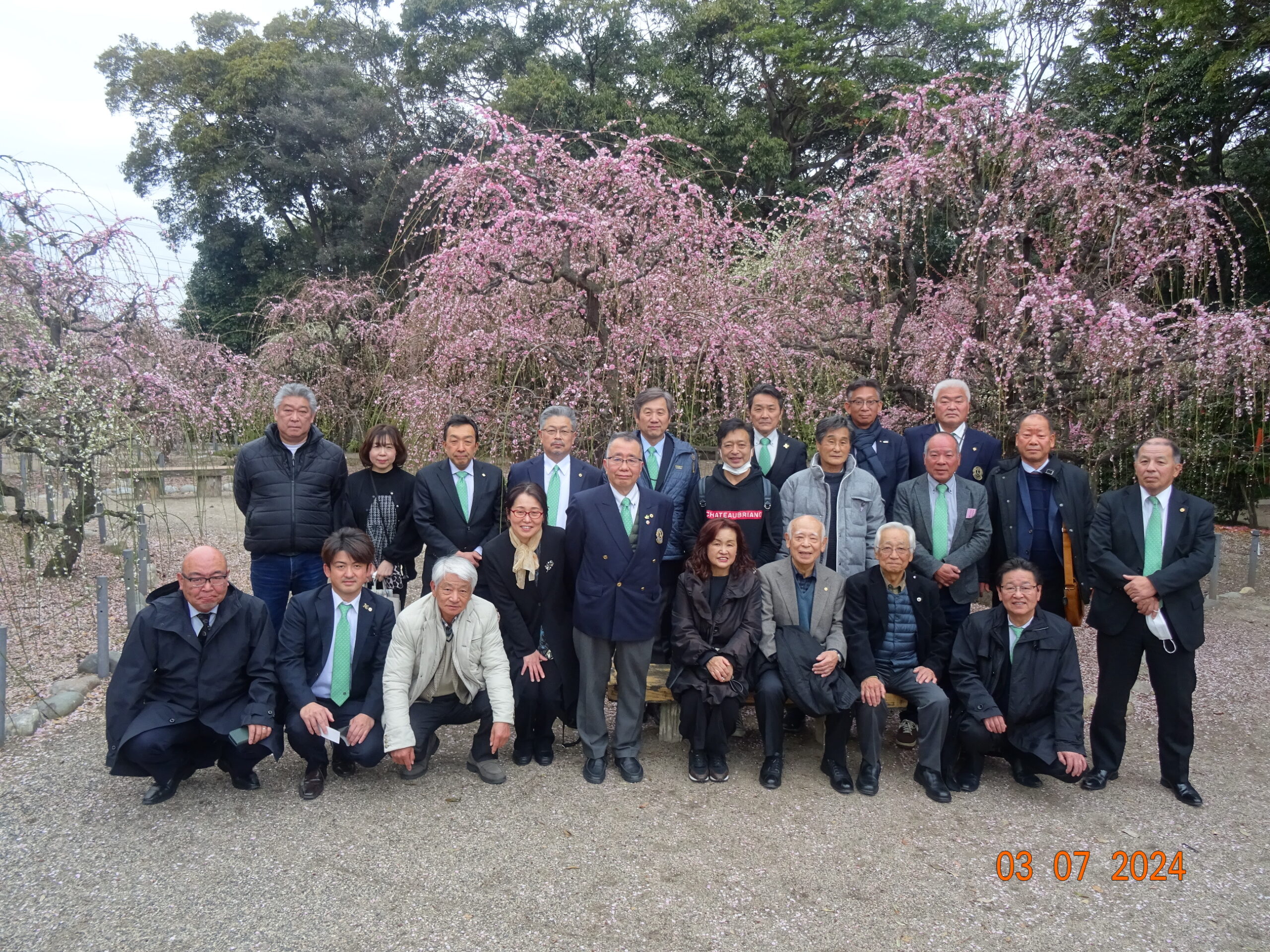 ３月第１例会（第1443回）選挙（春の訪れ）例会